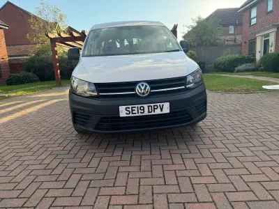 Used VW Caddy Startline 102 HP (75 kW) 2019 White MPV