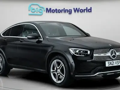 Used Mercedes GLC220 AMG line 194 HP (142 kW) 2021 Black SUV