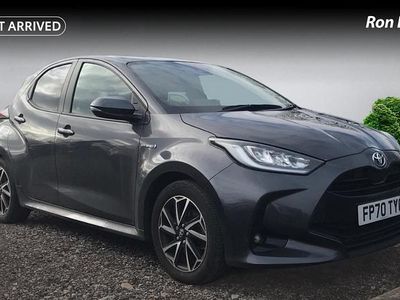 Used Toyota Yaris Hybrid Design 2020 Grey Hatchback
