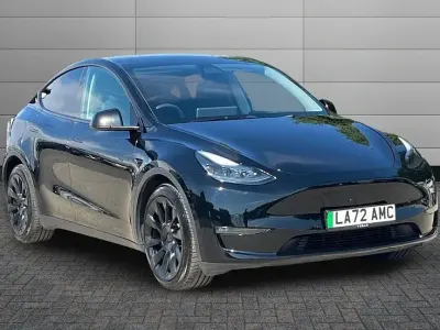 Used Tesla Model Y Long Range AWD 378 kW (514 HP) 2022 Black SUV