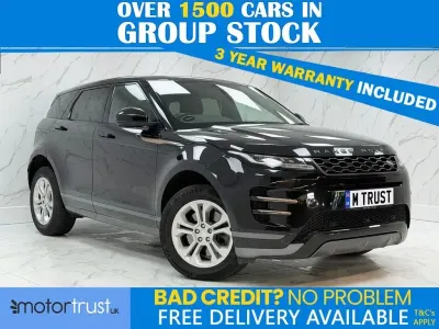 Used Land Rover Range Rover evoque R-Dynamic 150 HP (110 kW) 2019 Black SUV