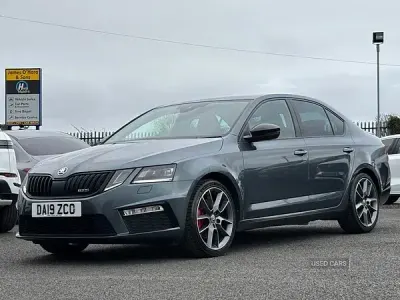 Used Skoda Octavia vRS 184 HP (135 kW) 2019 Grey Hatchback