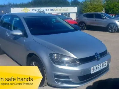 Używany VW Golf VII SE 122 KM (89 kW) 2013 Srebrny Hatchback
