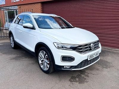 Used VW T-Roc SEL 150 HP (110 kW) 2018 White SUV