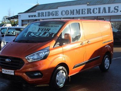 Orange Used 2022 Ford Transit Custom Trend Van | £14,980 (Good price)