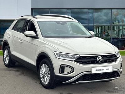 Usado VW T-Roc Life 150 HP (110 kW) 2022 Cinzento SUV