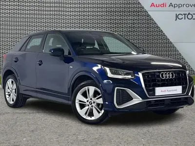 Used Audi Q2 S-Line 147 HP (108 kW) 2021 Blue SUV