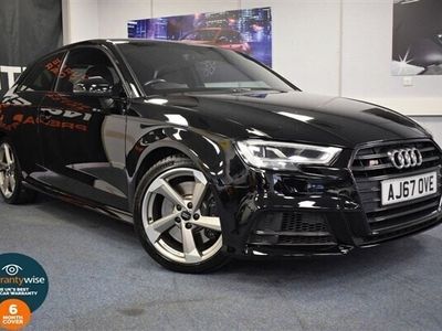 used Audi S3 2.0TFSI QUATTRO BLACK EDITION 3d 306 BHP + FSH + HEATED LEATHER SEATS +