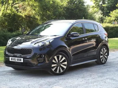 Used Kia Sportage First Edition 182 HP (133 kW) 2016 Black SUV