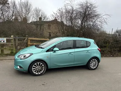 Używany Vauxhall Corsa 90 KM (66 kW) 2016 Zielony Hatchback