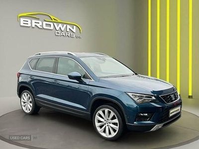 Used Seat Ateca XCELLENCE Lux 115 HP (84 kW) 2019 Blue SUV
