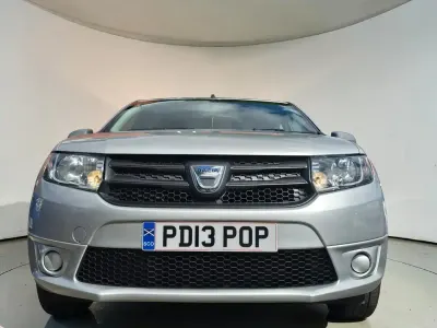Begagnad Dacia Sandero Ambiance 75 HK (55 kW) 2013 Silver Halvkombi