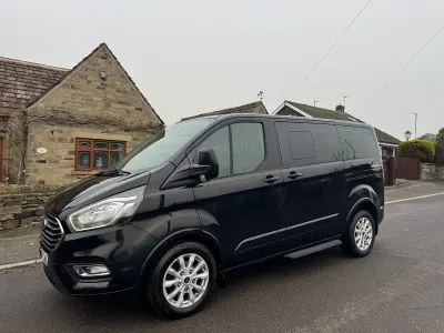 Used Ford Tourneo Custom Titanium 2019 Black Van