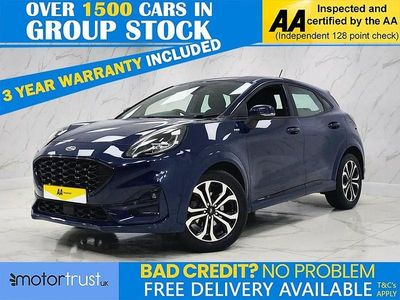 Used Ford Puma ST-Line 125 HP (91 kW) 2021 Blue SUV