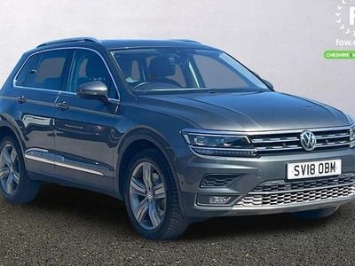 Begagnad VW Tiguan SEL 180 HK (132 kW) 2018 Grå SUV