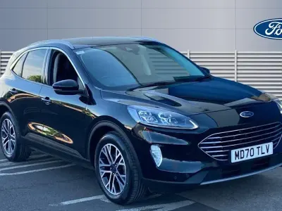 Begagnad Ford Kuga Titanium 120 HK (88 kW) 2021 Svart SUV
