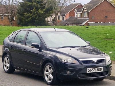 Used Ford Focus Zetec 2009 Black Hatchback