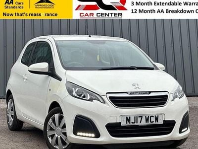 Used Peugeot 108 Active 68 HP (50 kW) 2017 White Hatchback