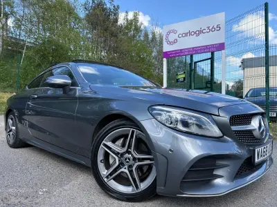 Used Mercedes C200 AMG Line Premium Plus 2018 Grey Coupe