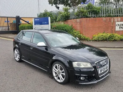 Used Audi S3 Sportback 261 HP (191 kW) 2009 Black Hatchback