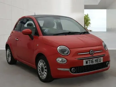 Gebraucht Fiat 500 Lounge 69 PS (50 kW) 2016 Rosa Kleinwagen