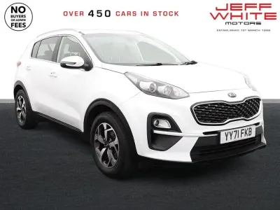 Used Kia Sportage 134 HP (98 kW) 2021 White SUV
