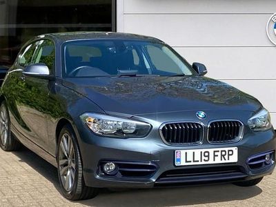 Used BMW 120 Sport Line 181 HP (133 kW) 2019 Grey Hatchback