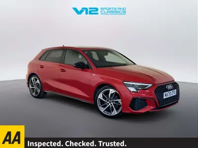 Used Audi A3 Sportback Comfort 150 HP (110 kW) 2020 Red Hatchback