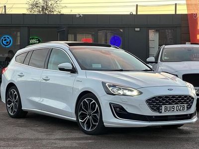 White Used 2019 Ford Focus Vignale Estate | £11,750 (Fair price)