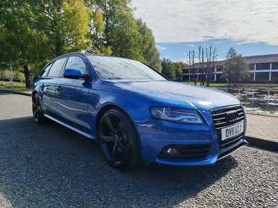 Used Audi A4 Black Edition 240 HP (176 kW) 2011 Blue Estate