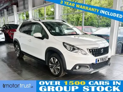 Used Peugeot 2008 Allure 82 HP (60 kW) 2017 White SUV