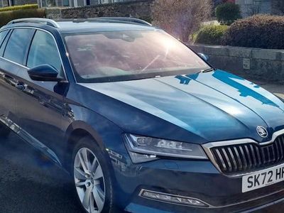 Gebraucht Skoda Superb SE L 150 PS (110 kW) 2022 Blau Kombi