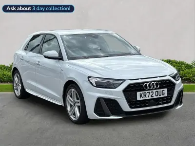 Used Audi A1 S-Line 108 HP (79 kW) 2022 White SUV