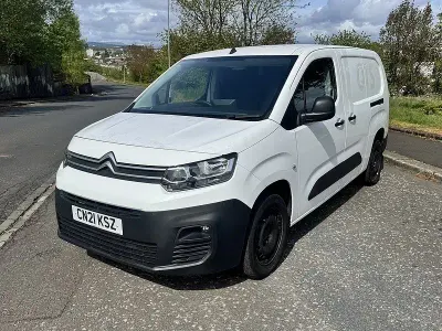 Gebraucht Citroën Berlingo 100 PS (73 kW) 2021 Weiß Van / Kleinbus