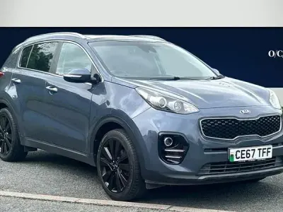 Used Kia Sportage 115 HP (84 kW) 2017 Blue SUV