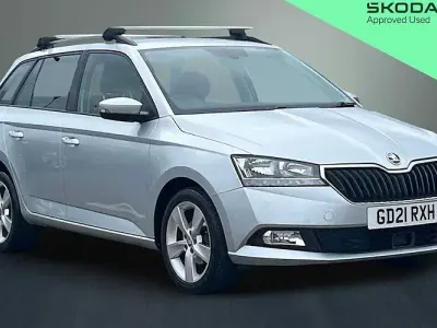 Used Skoda Fabia SE L 95 HP (69 kW) 2021 Silver Hatchback