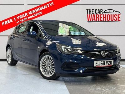 Used Vauxhall Astra Elite 122 HP (89 kW) 2019 Blue Hatchback