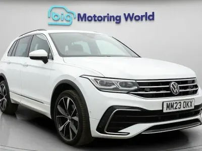 Used VW Tiguan R-line 245 HP (180 kW) 2023 White SUV