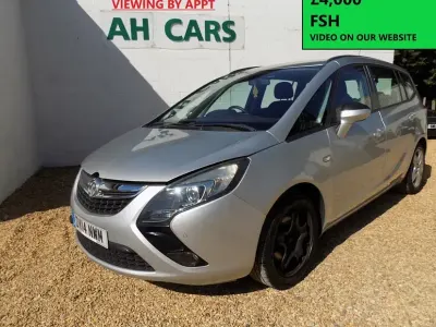 Used Vauxhall Zafira Tourer 140 HP (102 kW) 2014 MPV