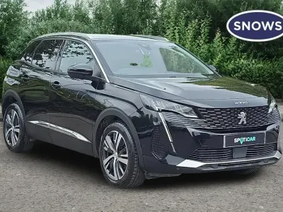 Used Peugeot 3008 Allure Premium 131 HP (96 kW) 2022 Black SUV