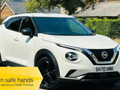Used Nissan Juke Tekna 117 HP (86 kW) 2020 White SUV