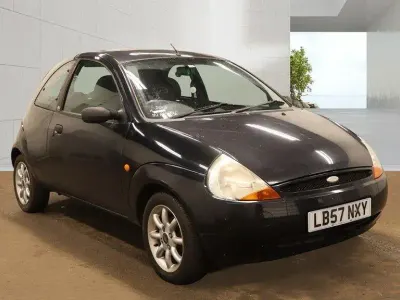 Used Ford Ka Zetec 70 HP (51 kW) 2008 Black Hatchback