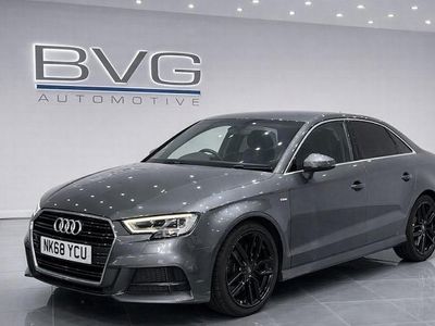 Used Audi A3 S-Line 150 HP (110 kW) 2018 Grey Sedan