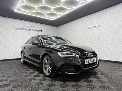 Used Audi A3 S-Line 2016 Black Sedan