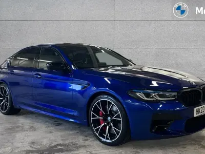 Used BMW M5 Competition Edition 625 HP (459 kW) 2023 Marina bay blue metallic Sedan