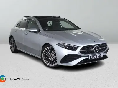 Used Mercedes A200 AMG Line Premium Plus 163 HP (119 kW) 2024 Silver Hatchback