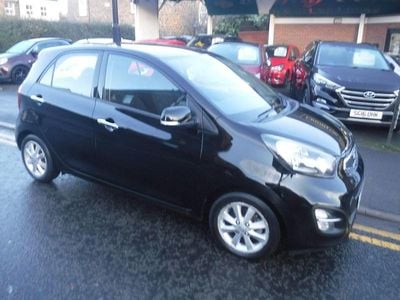 Used Kia Picanto 85 HP (62 kW) 2013 Black Hatchback