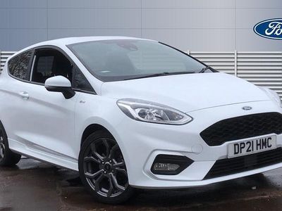 Used Ford Fiesta ST-Line 95 HP (69 kW) 2021 White Hatchback