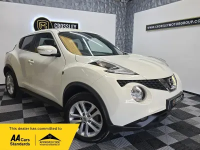 Used Nissan Juke N-Connecta 110 HP (80 kW) 2016 White SUV