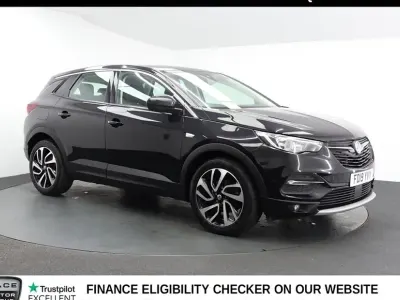 Used Vauxhall Grandland X Elite 130 HP (95 kW) 2019 Black SUV